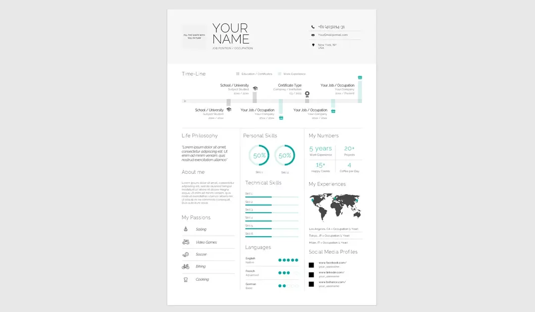 cv infographiste